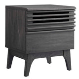 Render Charcoal Nightstand - 15x19" - Ornate Home