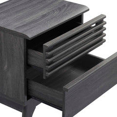 Render Charcoal Nightstand - 15x19" - Ornate Home