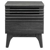 Render Charcoal Nightstand - 15x19" - Ornate Home