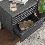 Render Charcoal Nightstand - 15x19" - Ornate Home