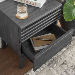 Render Charcoal Nightstand - 15x19" - Ornate Home