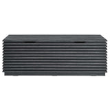 Render Charcoal Storage Bench - Ornate Home