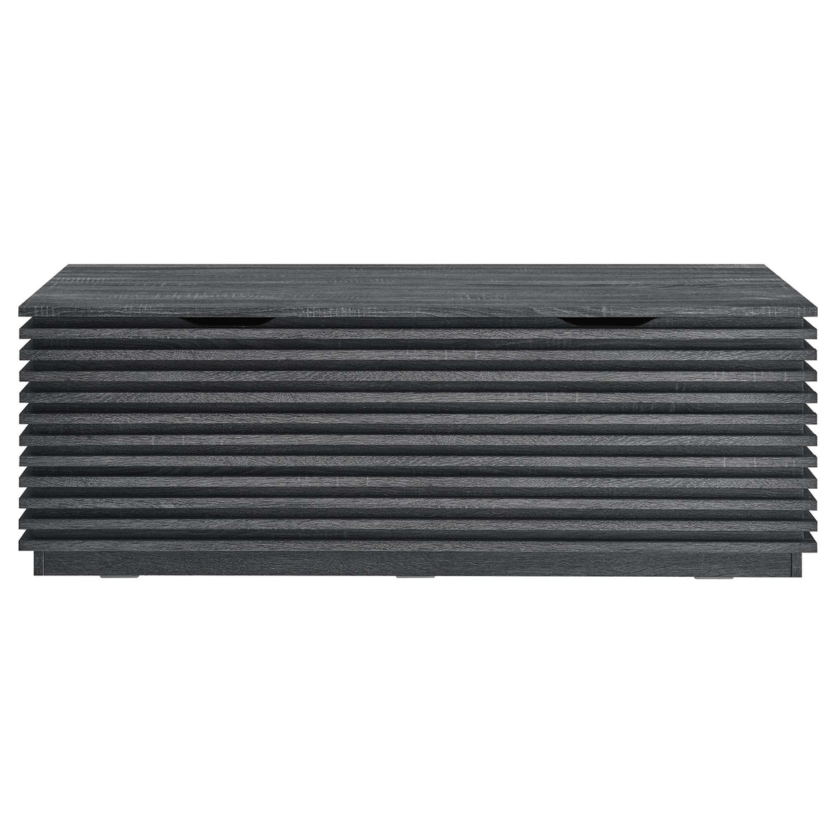 Render Charcoal Storage Bench - Ornate Home