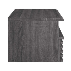 Render Charcoal Wall-Mount Nightstand - Ornate Home