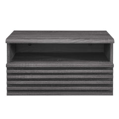 Render Charcoal Wall-Mount Nightstand - Ornate Home