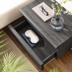 Render Charcoal Wall-Mount Nightstand - Ornate Home