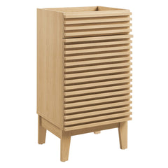 Render Oak 18" Bathroom Vanity Cabinet (Sink Basin Not Included) - Ornate Home