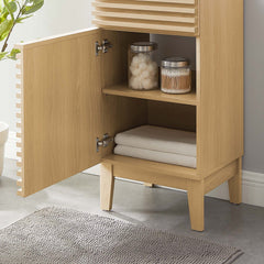 Render Oak 18" Bathroom Vanity Cabinet (Sink Basin Not Included) - Ornate Home