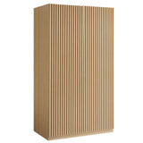 Render Oak 2-Door Wardrobe Closet - Ornate Home