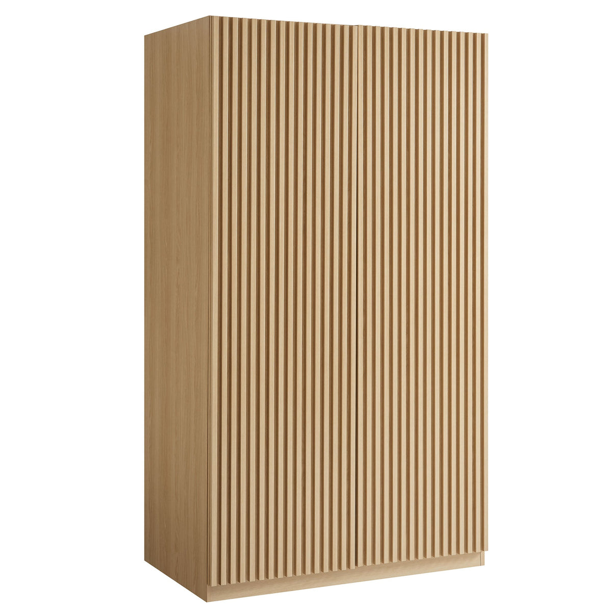 Render Oak 2-Door Wardrobe Closet - Ornate Home