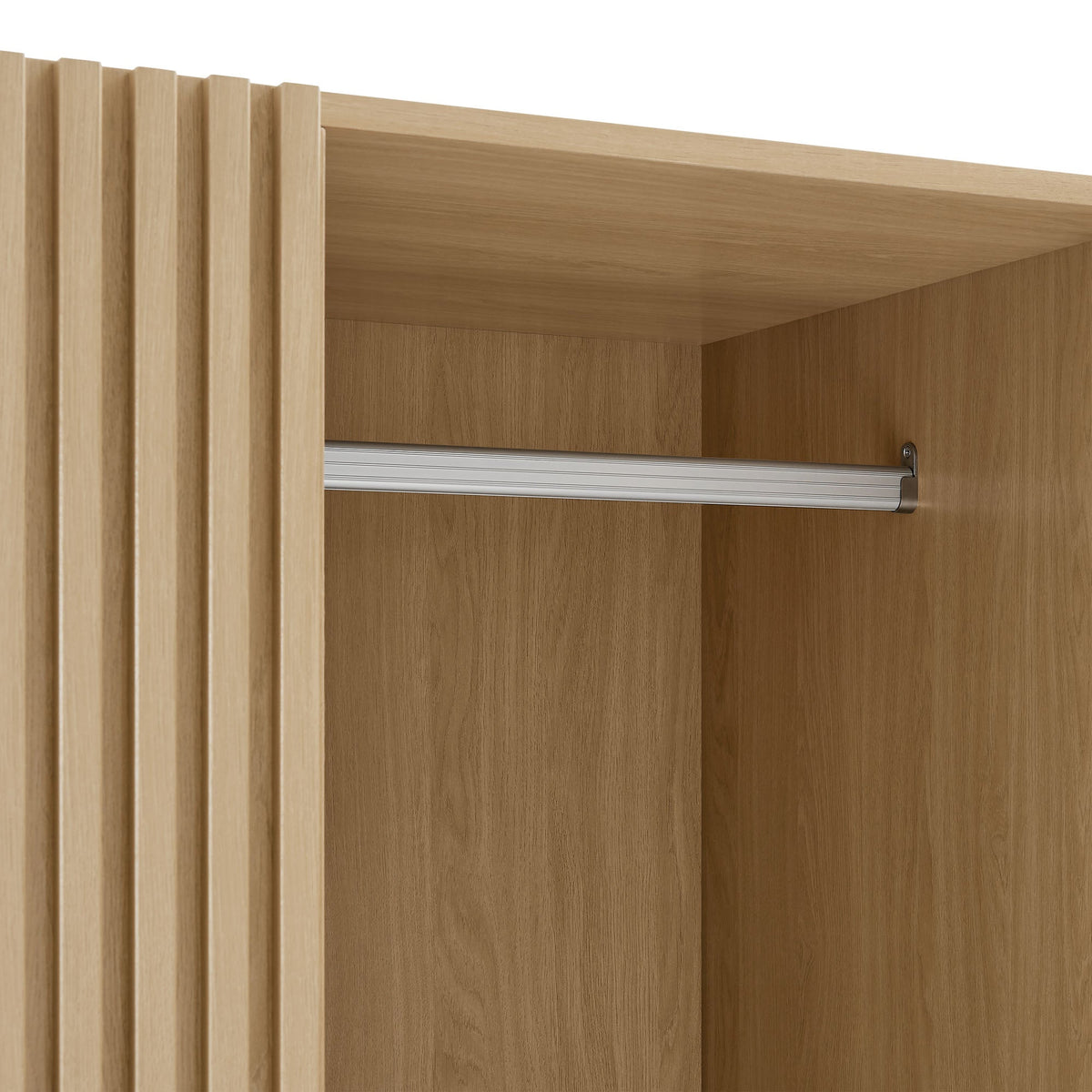 Render Oak 2-Door Wardrobe Closet - Ornate Home