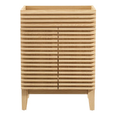 Render Oak 24" Bathroom Vanity Cabinet (Sink Basin Not Included) - Ornate Home
