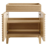 Render Oak 30" Bathroom Vanity Cabinet (Sink Basin Not Included) - Ornate Home