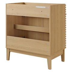 Render Oak 30" Bathroom Vanity Cabinet (Sink Basin Not Included) - Ornate Home