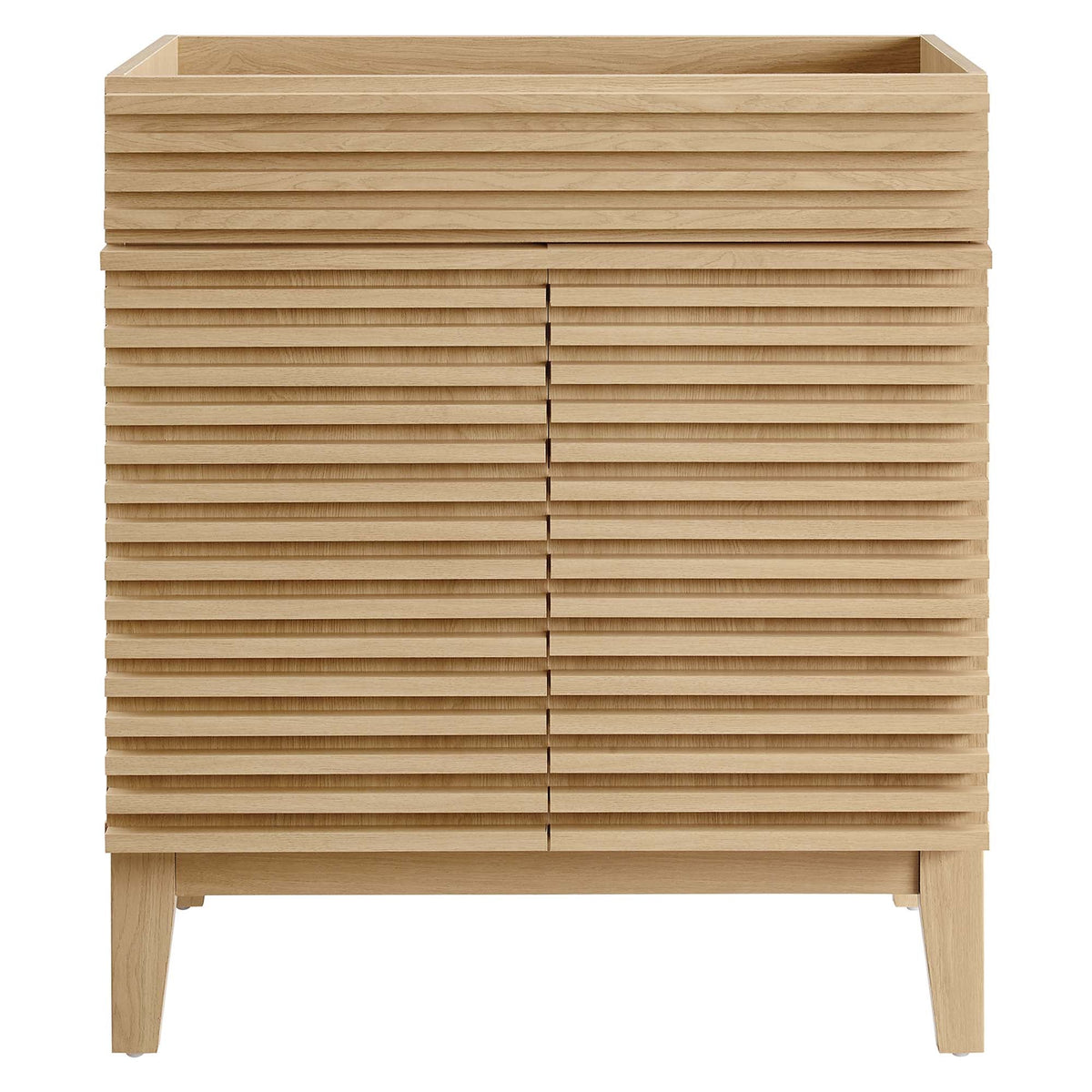 Render Oak 30" Bathroom Vanity Cabinet (Sink Basin Not Included) - Ornate Home
