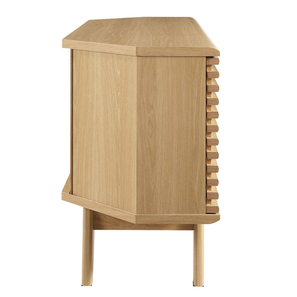 Render Oak 46" Corner TV Stand - Ornate Home