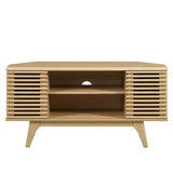 Render Oak 46" Corner TV Stand - Ornate Home