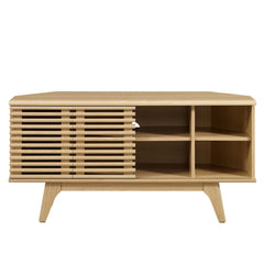 Render Oak 46" Corner TV Stand - Ornate Home