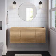 Render Oak 48" Single Sink Compatible (Not Included) Bathroom Vanity Cabinet - Ornate Home