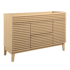 Render Oak 48" Single Sink Compatible (not included) Bathroom Vanity Cabinet - Ornate Home
