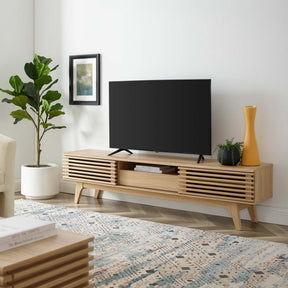 Render Oak 70" TV Stand - Ornate Home
