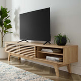 Render Oak 70" TV Stand - Ornate Home