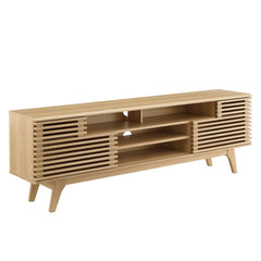 Render Oak 71" Media Console TV Stand - Ornate Home