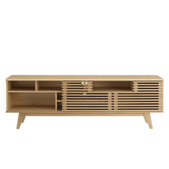 Render Oak 71" Media Console TV Stand - Ornate Home