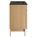 Render Oak/Black 30" Bathroom Vanity - Ornate Home
