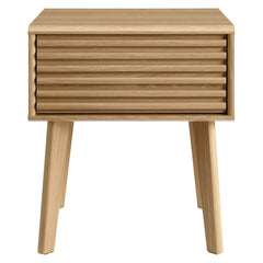 Render Oak End Table - Ornate Home