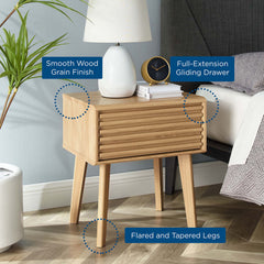 Render Oak End Table - Ornate Home