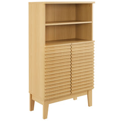 Render Oak Freestanding Bathroom Storage Cabinet - Ornate Home