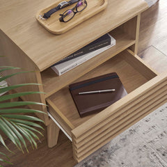 Render Oak Nightstand - 15x19x21" - Ornate Home