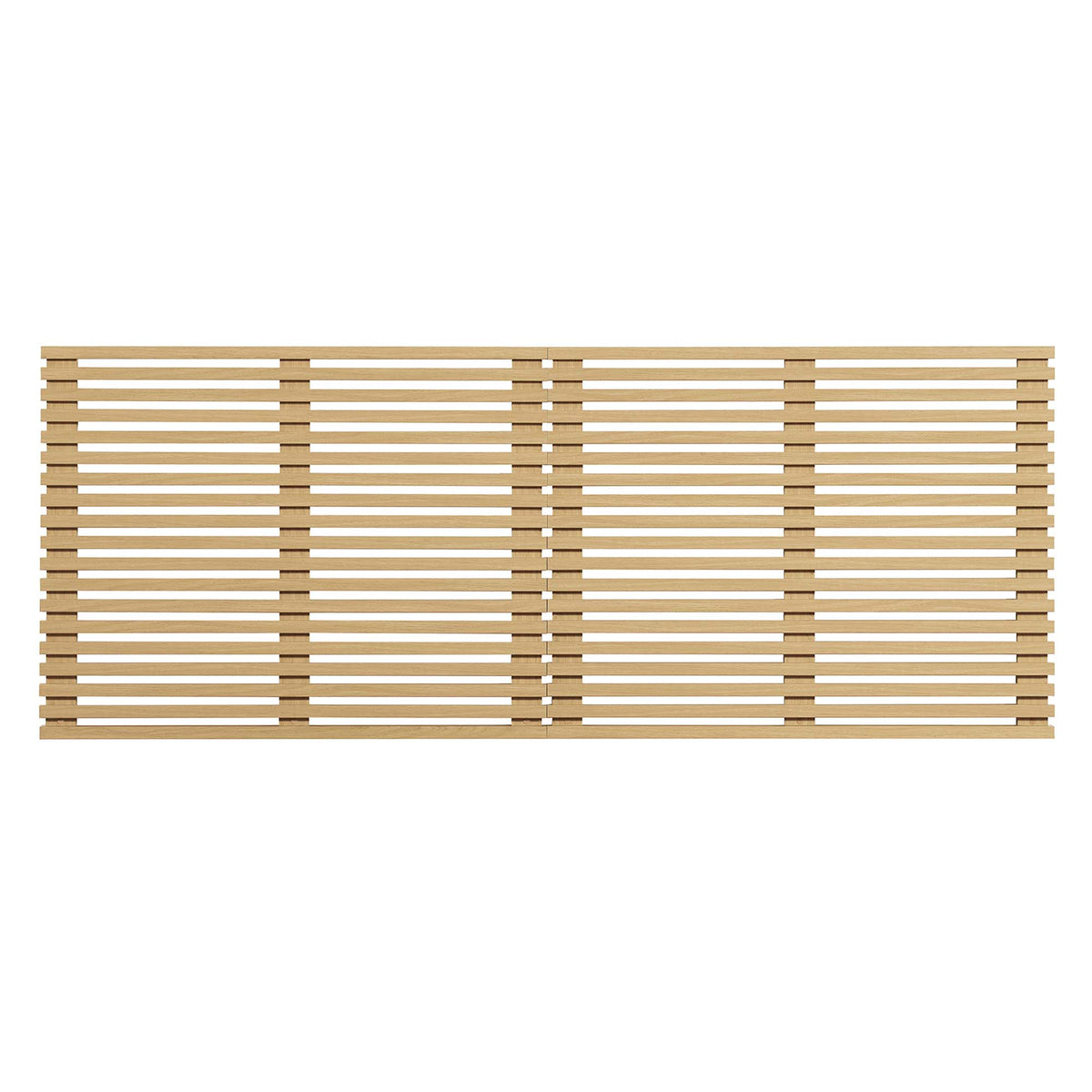 Render Oak Wall Mount King Headboard - Ornate Home