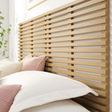 Render Oak Wall Mount King Headboard - Ornate Home