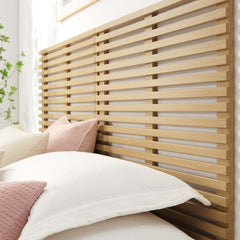 Render Oak Wall Mount King Headboard - Ornate Home