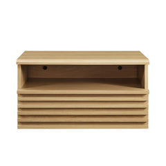Render Oak Wall-Mount Nightstand - Ornate Home