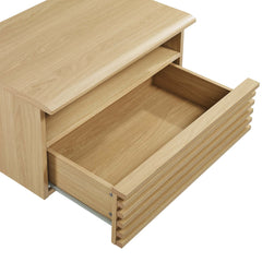 Render Oak Wall-Mount Nightstand - Ornate Home