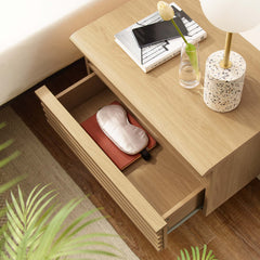 Render Oak Wall-Mount Nightstand - Ornate Home