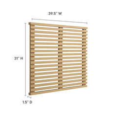Render Oak Wall Mount Twin Headboard - Ornate Home