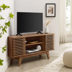 Render Wal 46" Corner TV Stand - Ornate Home