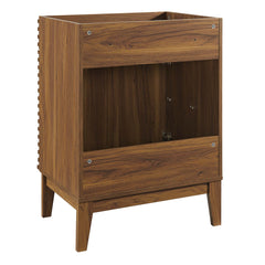 Render Walnut 24" Bathroom Vanity Cabinet (Sink Basin Not Included) - Ornate Home