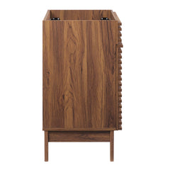 Render Walnut 30" Bathroom Vanity Cabinet (Sink Basin Not Included) - Ornate Home