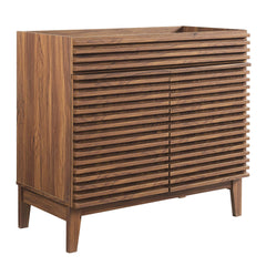 Render Walnut 36" Bathroom Vanity Cabinet - Ornate Home