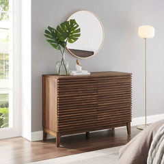 Render Walnut 47" 6-Drawer Dresser - Ornate Home
