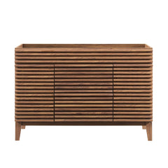 Render Walnut 48" Single Sink Compatible (not included) Bathroom Vanity Cabinet - Ornate Home