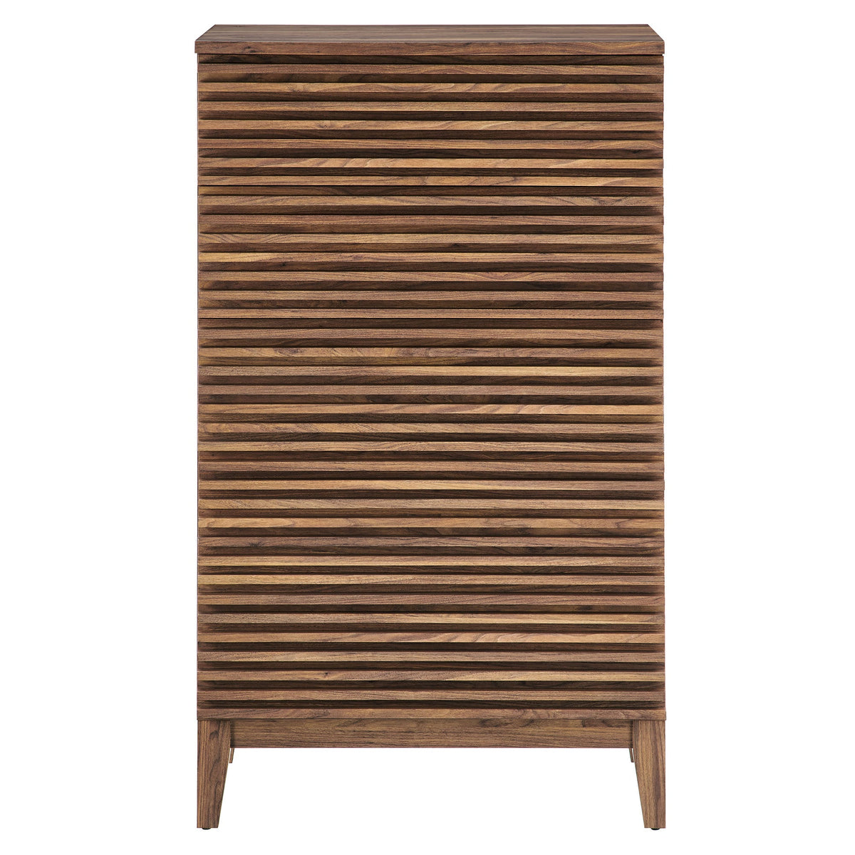 Render Walnut 5-Drawer Chest