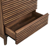 Render Walnut 5-Drawer Chest