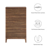 Render Walnut 5-Drawer Chest