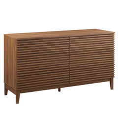 Render Walnut 63" 6-Drawer Dresser - Ornate Home